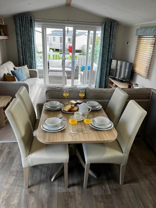 Sandy Bay Caravan Getaway Newbiggin-by-the-Sea Exterior foto